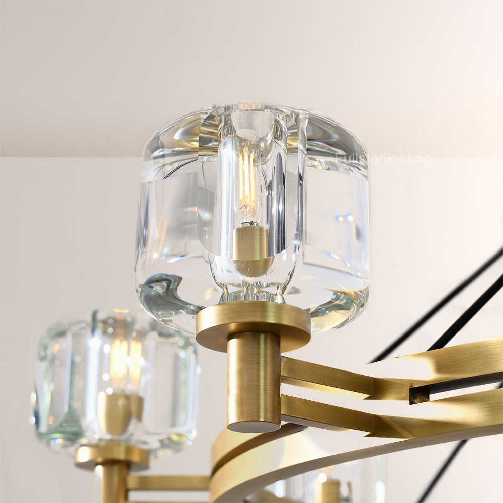 Demeart Round Chandelier - XYlight