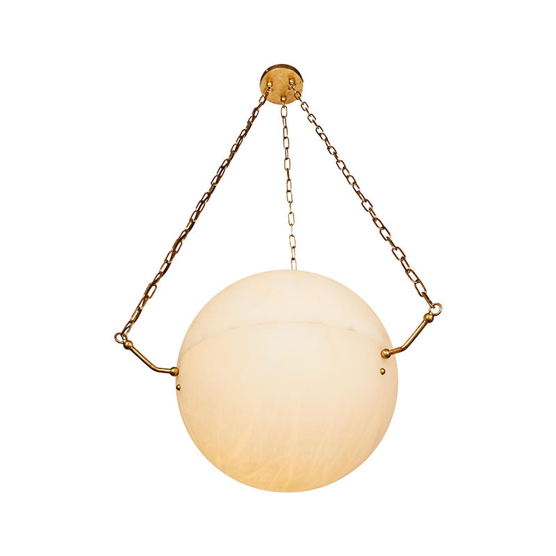 Zenobia Alabaster Suspension Lamp - XYlight