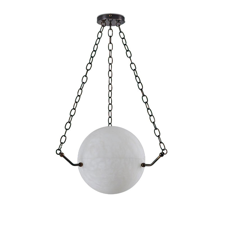Zenobia Alabaster Suspension Lamp - XYlight