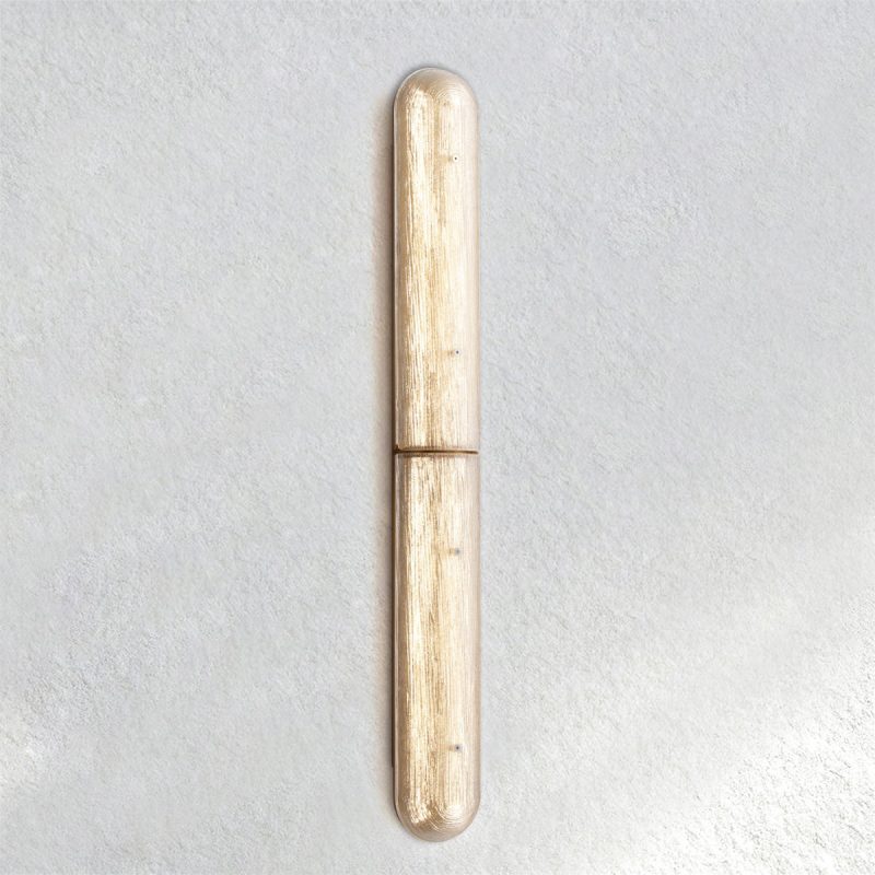 Eclipse Linear Gold Wall Sconce