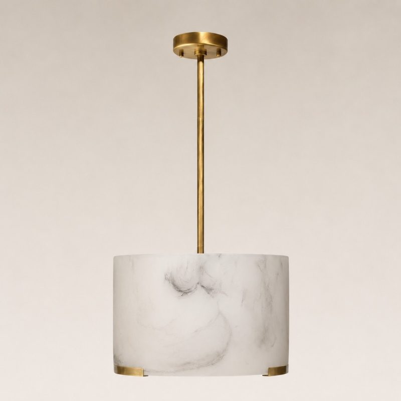 Elancourt Alabaster Pendant