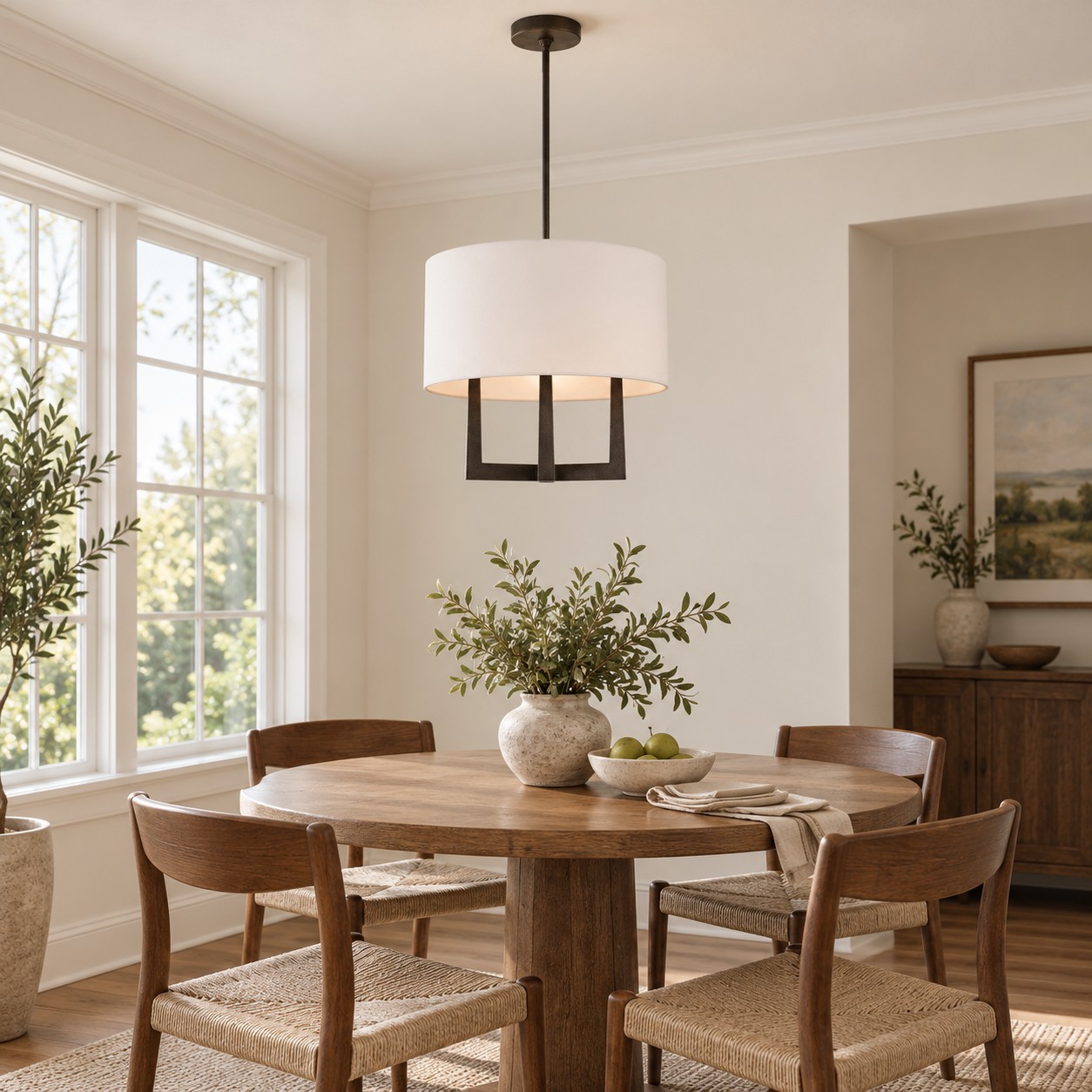 Emrilo Shaded Chandelier - XYlight