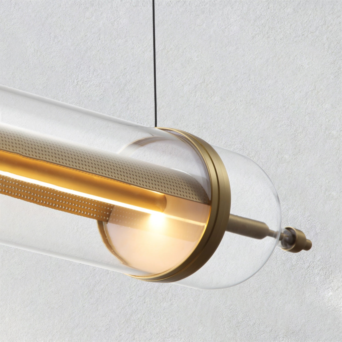 Ethereal Linear Glass Chandelier - XYlight