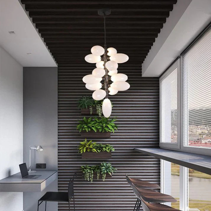 Fashion Vertical Long Grape Chandelier - XYlight