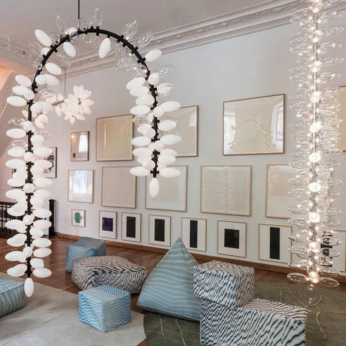 Fashion Vertical Long Grape Chandelier - XYlight