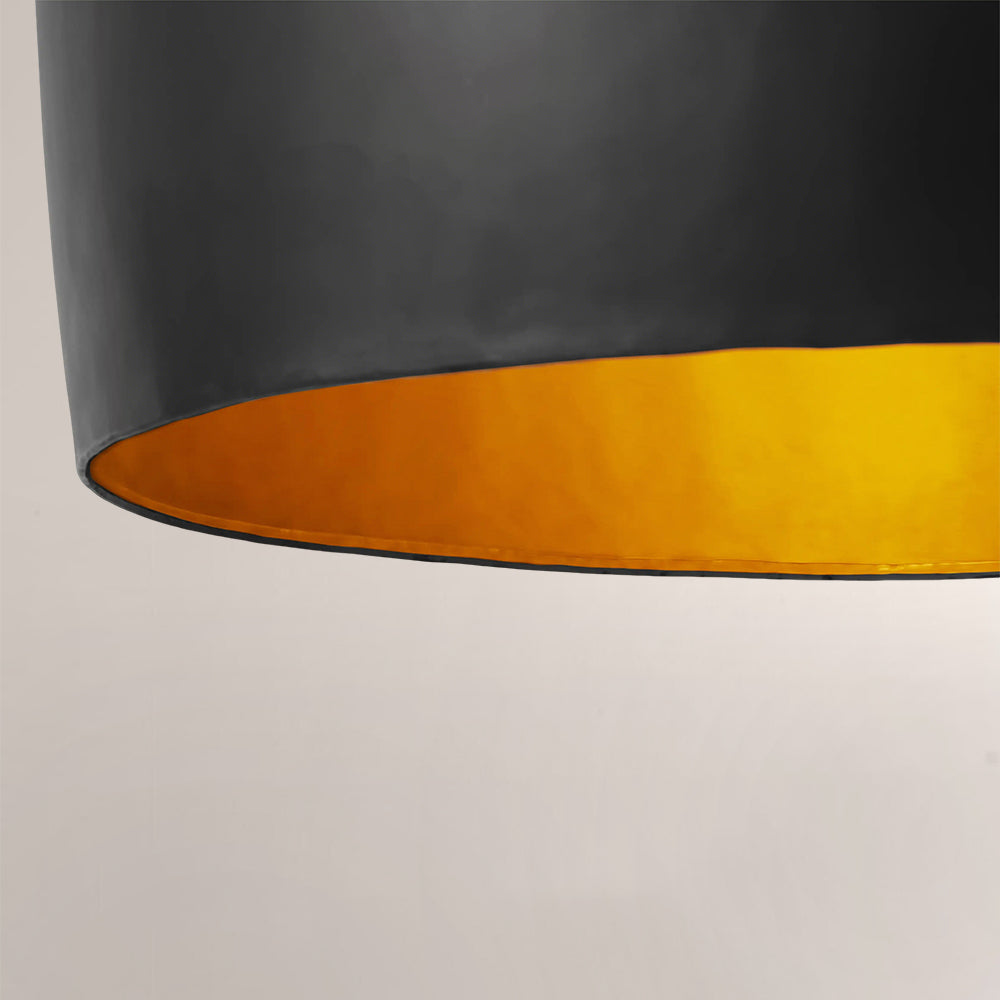 Finn Hammered Metal Cone Pendant - XYlight