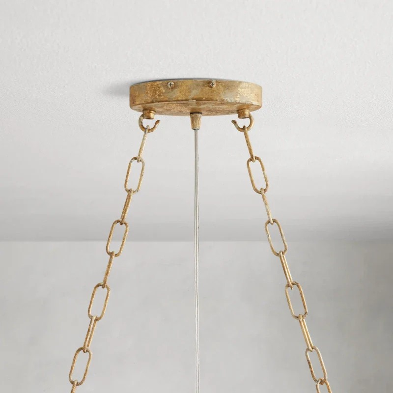 Fiore Linear Floral Crystal Chandelier - XYlight