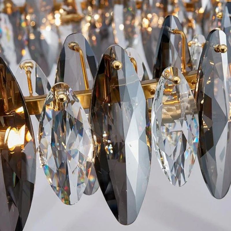 Flora Crystal Linear Chandelier L51" - XYlight