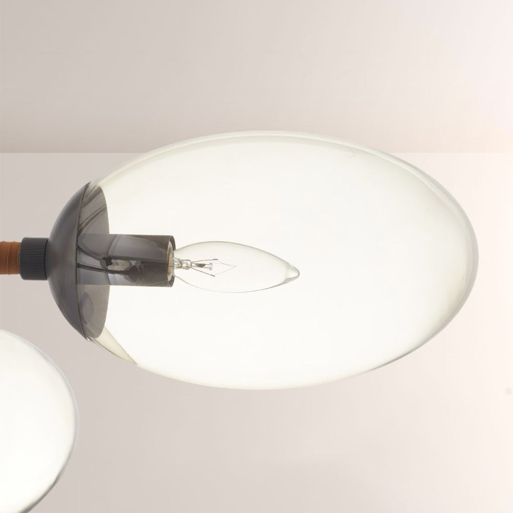 Frances Glass Chandelier - XYlight