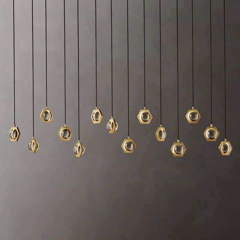 Genvarel Linear Chandelier - XYlight