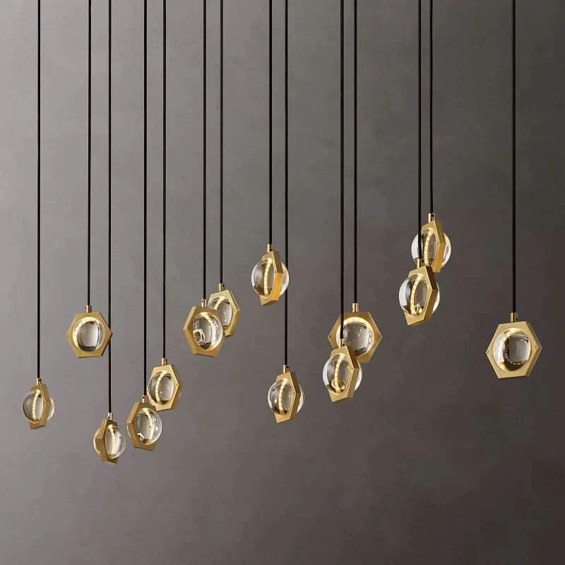 Genvarel Linear Chandelier - XYlight