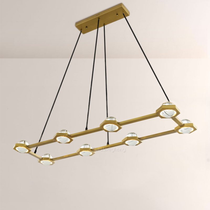 Genvarel Rectangular Chandelier