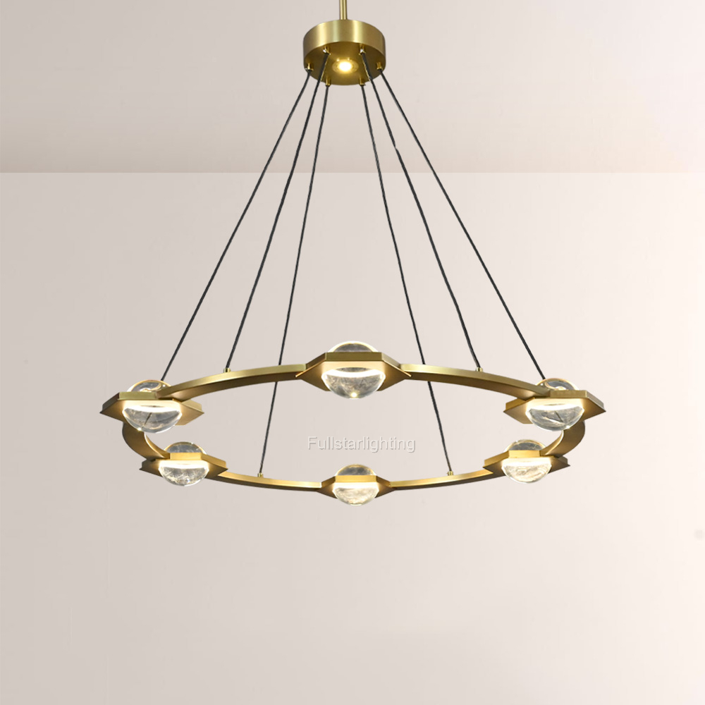 Genvarel Round Chandelier - XYlight