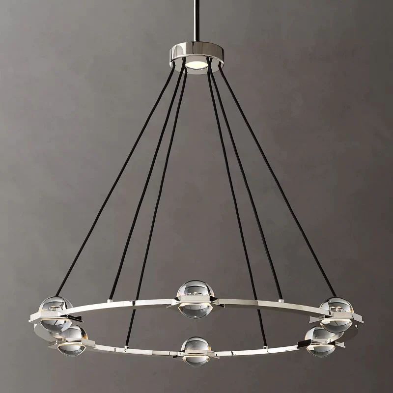 Genvarel Round Chandelier - XYlight