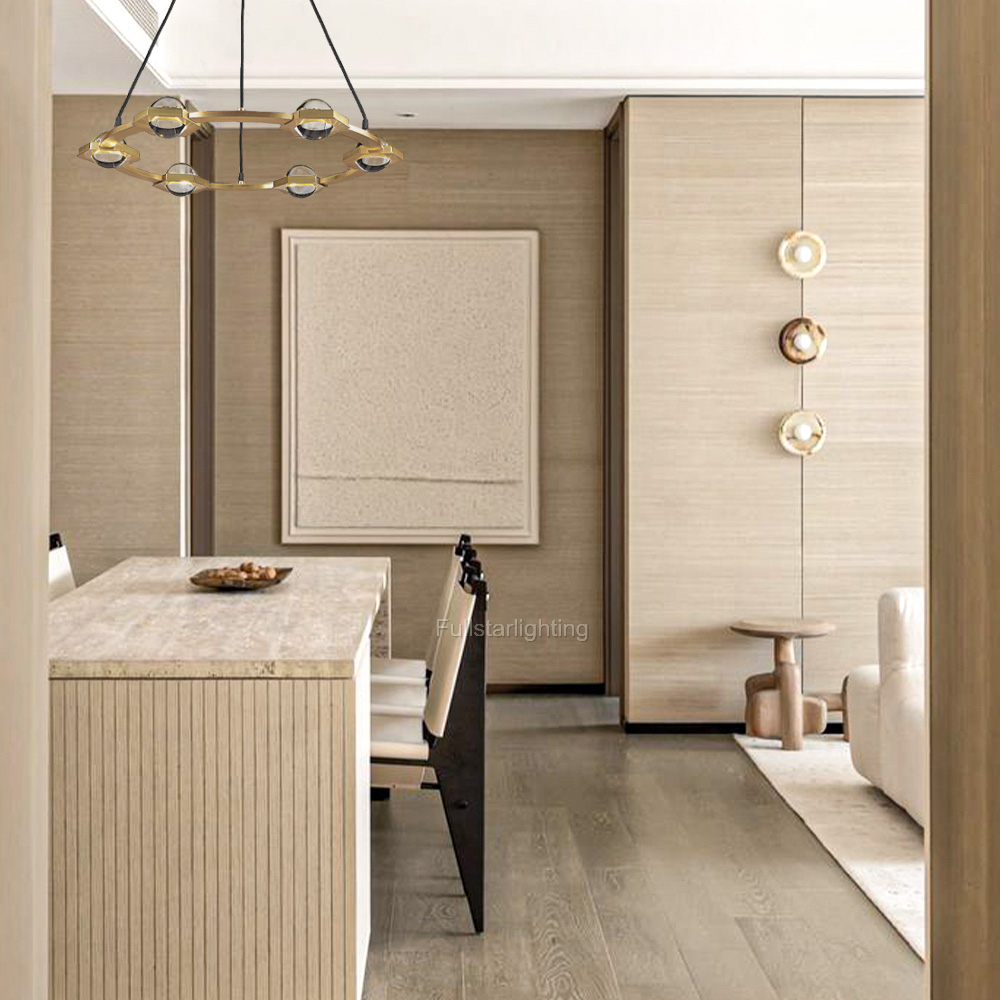 Genvarel Round Chandelier - XYlight