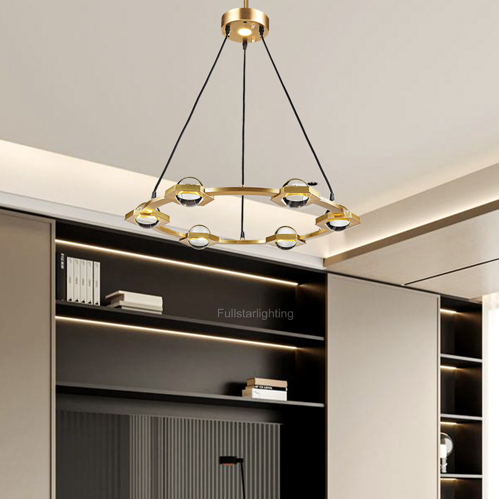 Genvarel Round Chandelier - XYlight