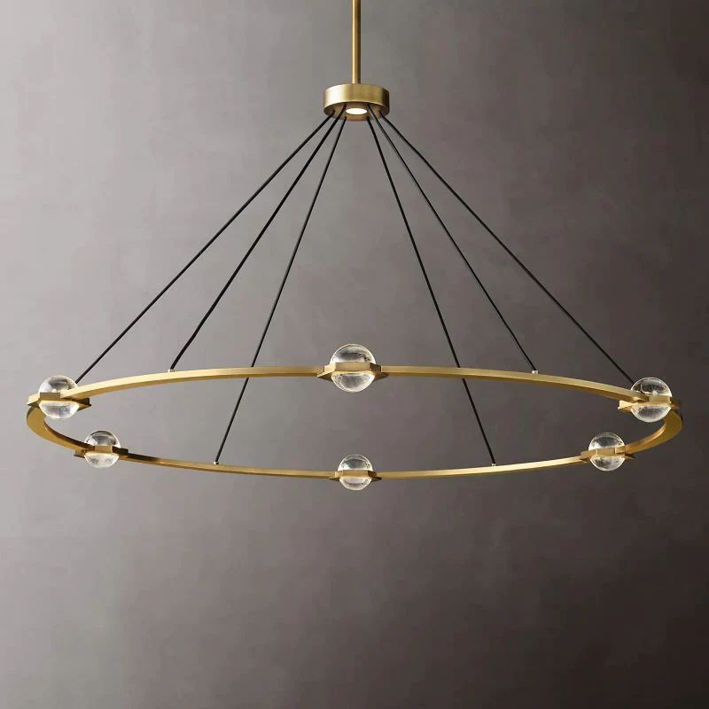 Genvarel Round Chandelier - XYlight