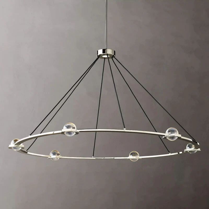 Genvarel Round Chandelier - XYlight