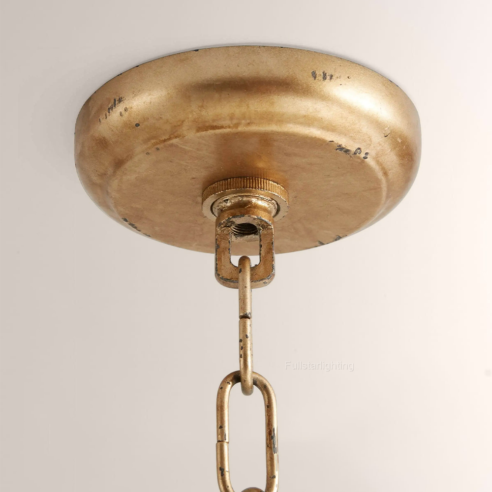 Geode Metal Four-Light Chandelier - XYlight
