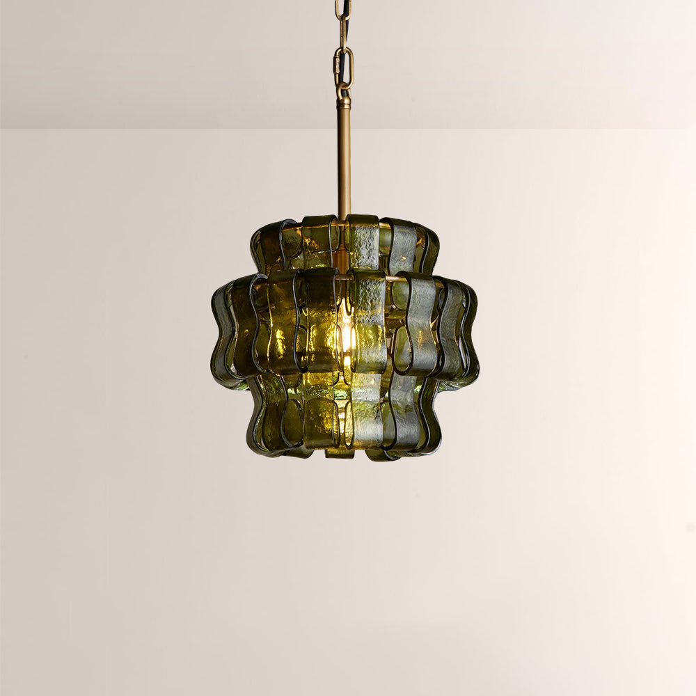 Ghiaccia Glass Sphere Pendant - XYlight