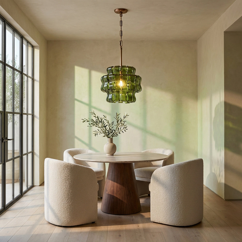 Ghiaccia Glass Sphere Pendant - XYlight