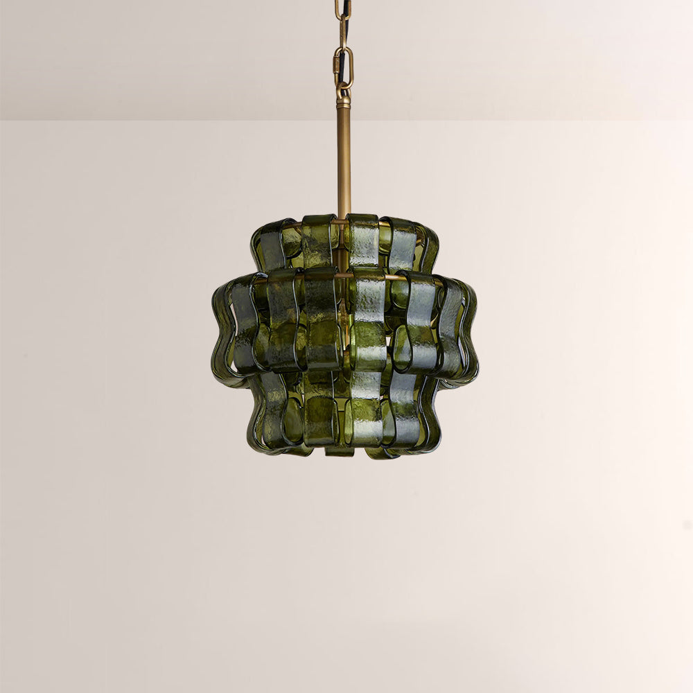 Ghiaccia Glass Sphere Pendant - XYlight