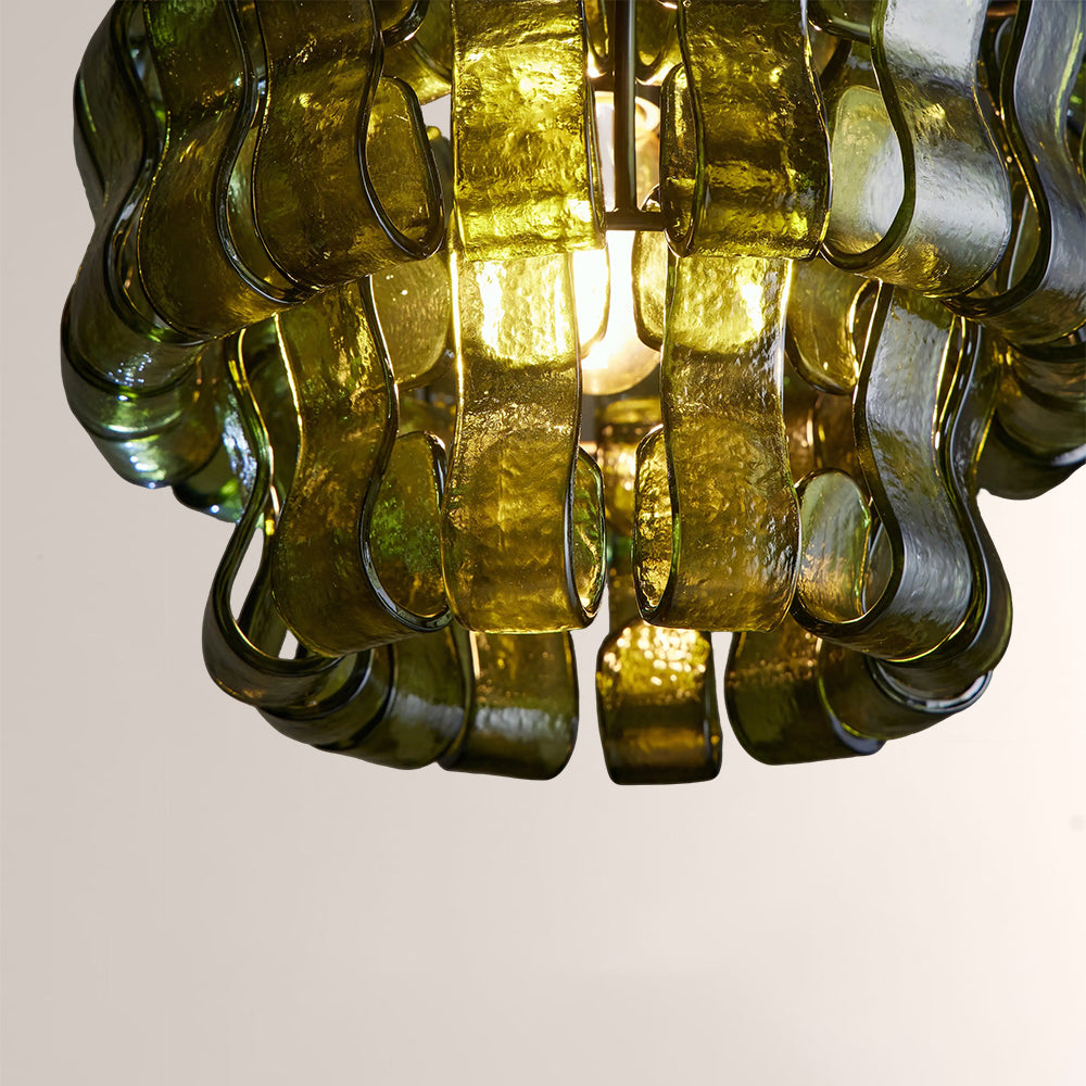 Ghiaccia Glass Sphere Pendant - XYlight