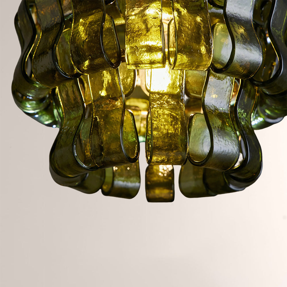 Ghiaccia Glass Sphere Pendant - XYlight