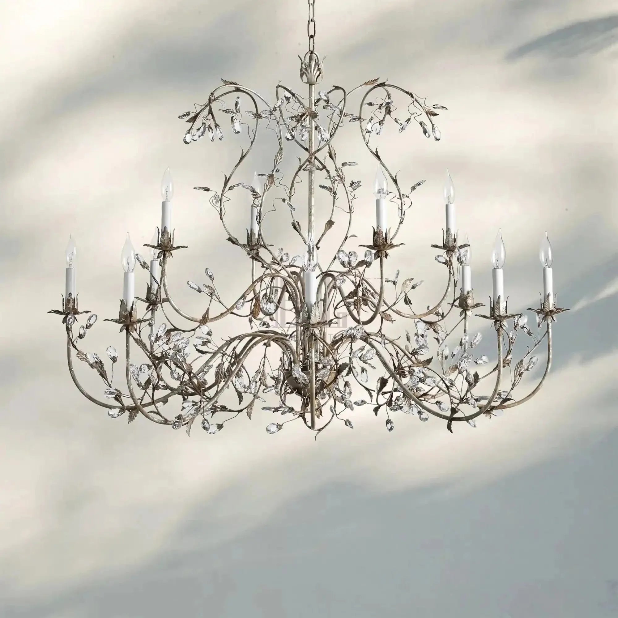 Gothic Claudette 12-Light Round Chandelier - XYlight