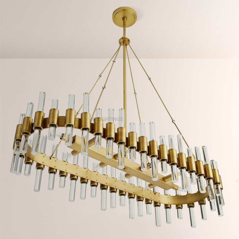 Hasnie Oval Chandelier - XYlight