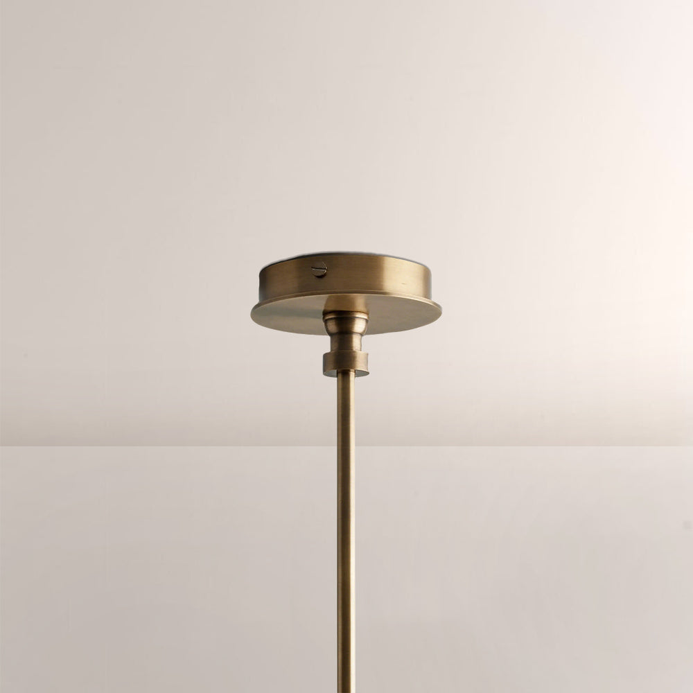 Haven Round Brass Chandelier - XYlight