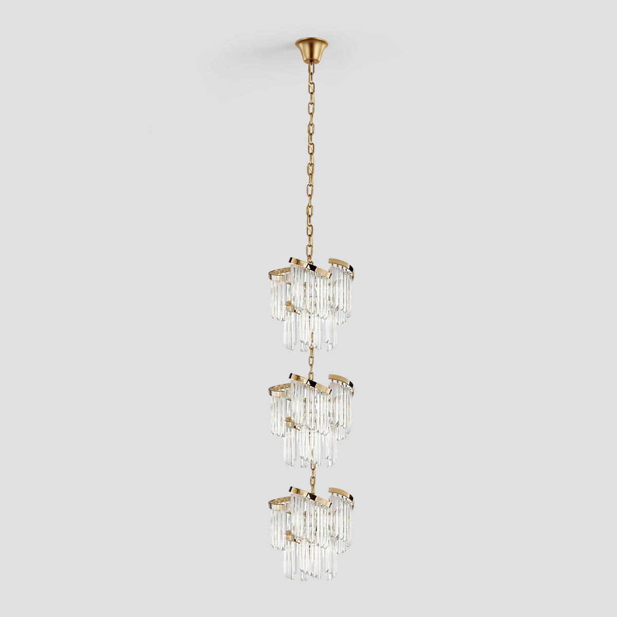 Hikky Flow Crystal Chandelier - XYlight