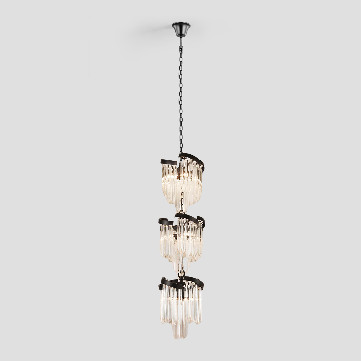 Hikky Flow Crystal Chandelier - XYlight