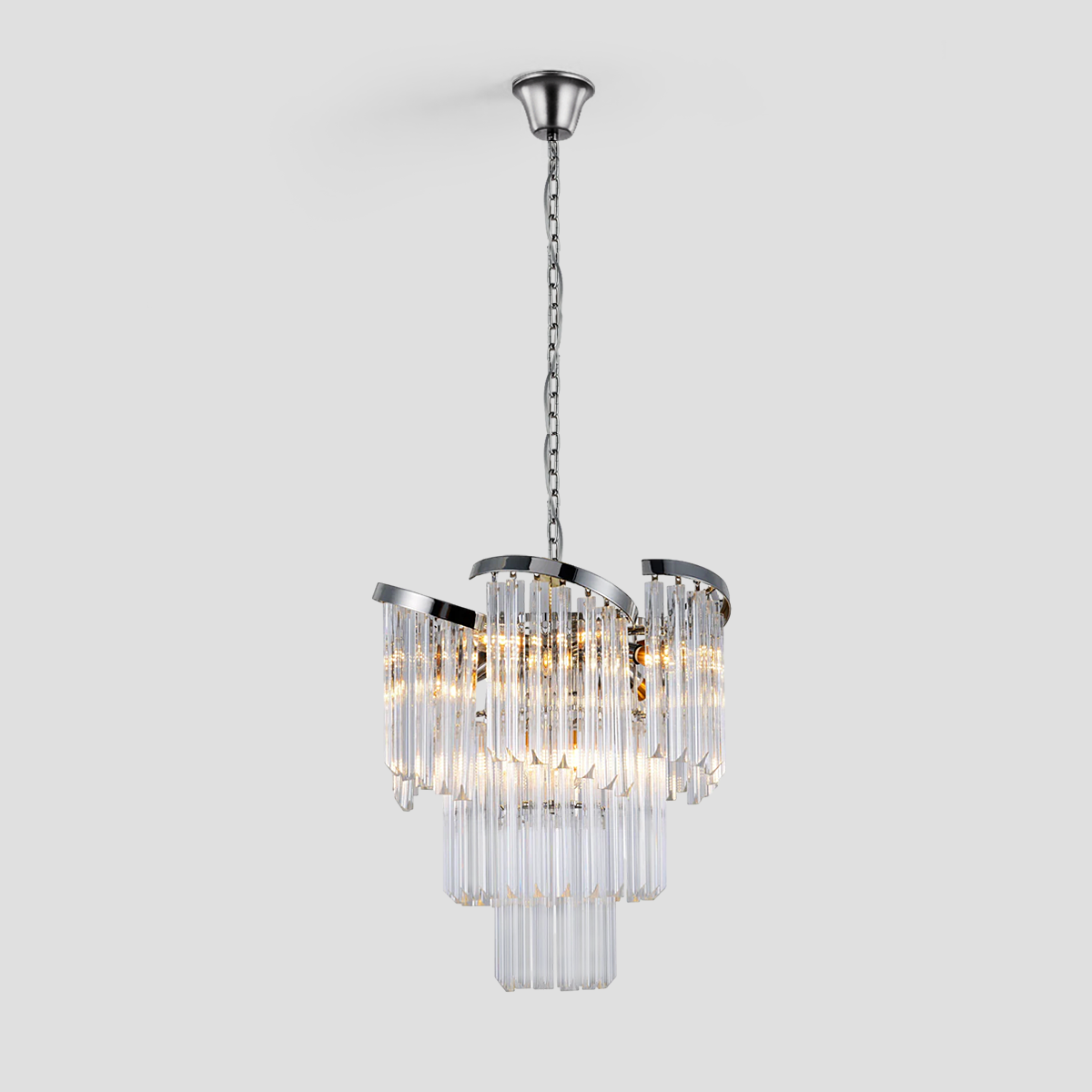 Hikky Flow Crystal Chandelier - XYlight