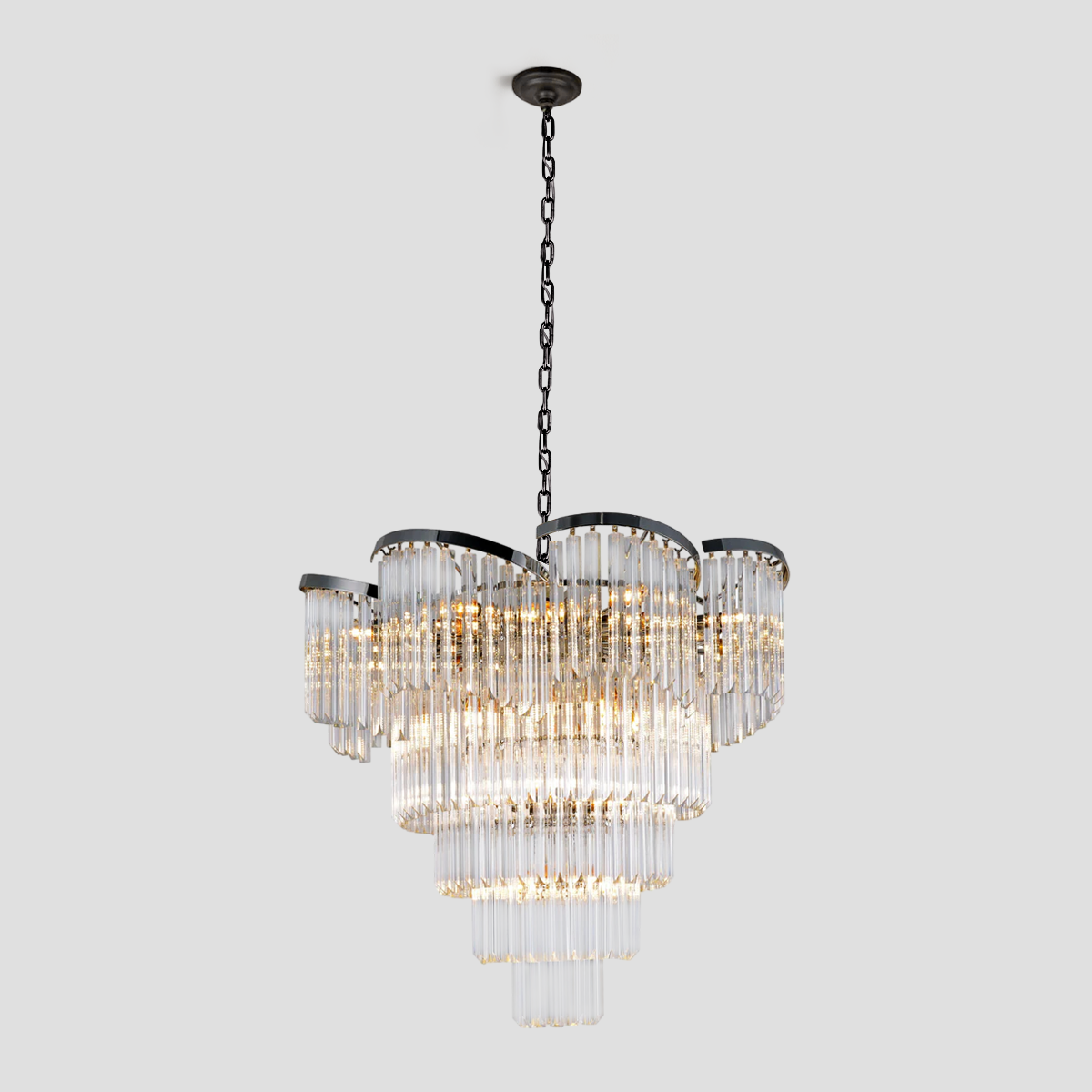 Hikky Flow Crystal Chandelier - XYlight