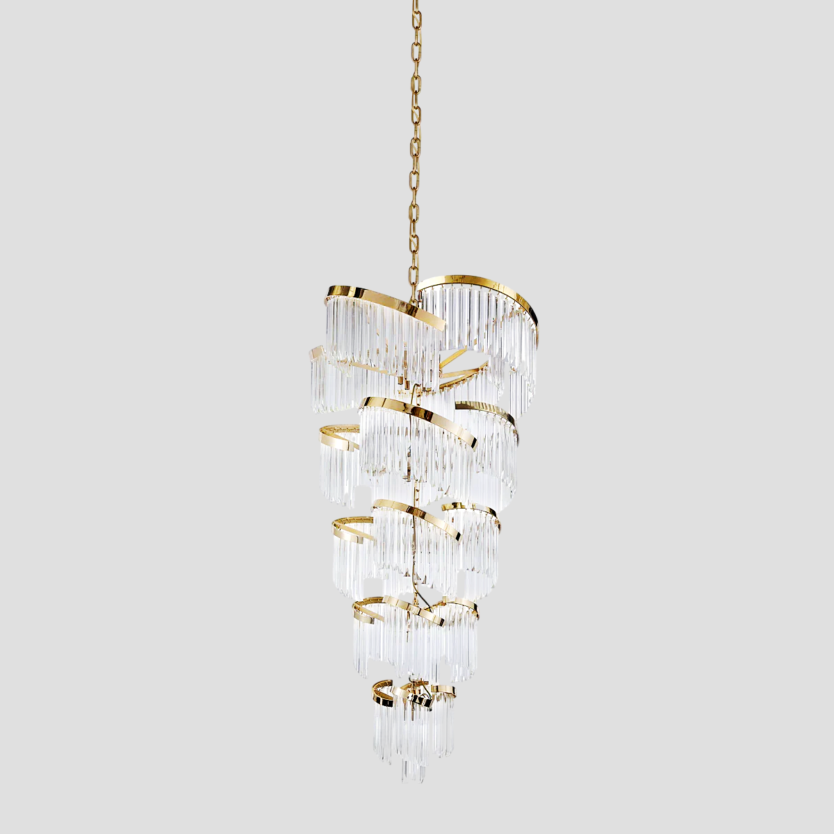 Hikky Flow Crystal Chandelier - XYlight