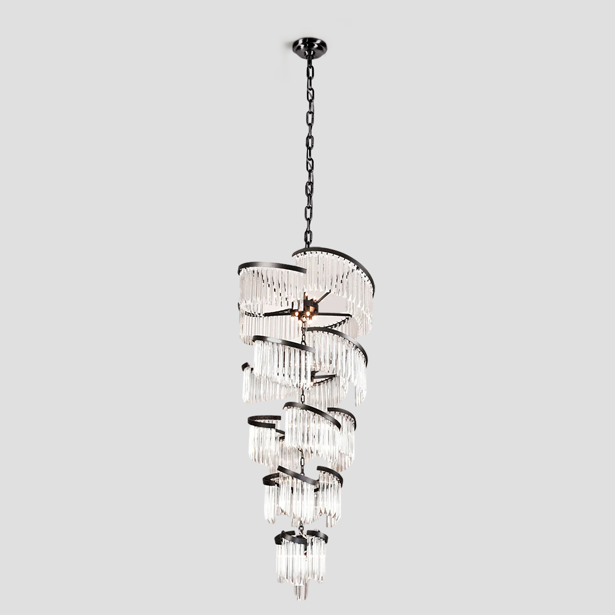 Hikky Flow Crystal Chandelier - XYlight