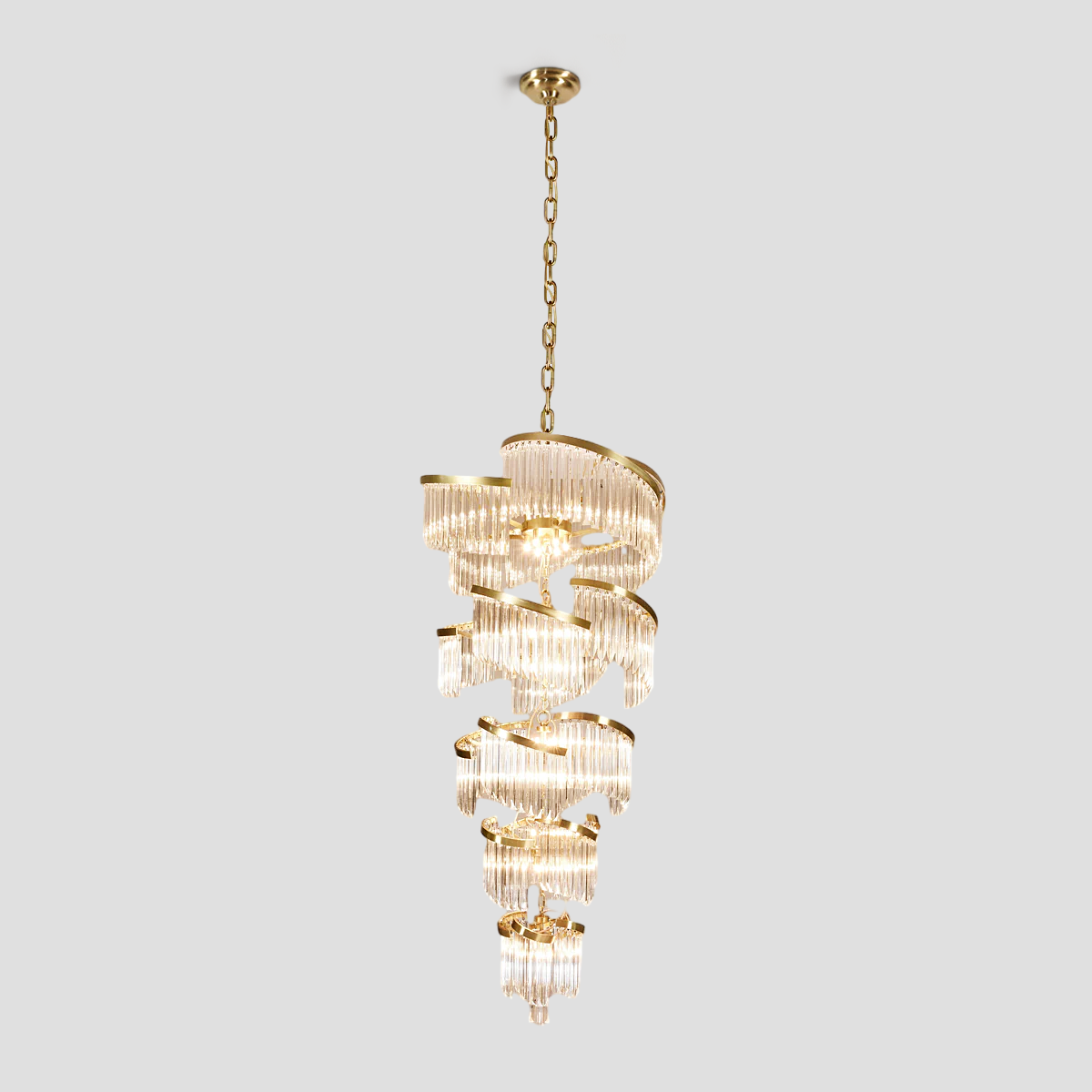 Hikky Flow Crystal Chandelier - XYlight