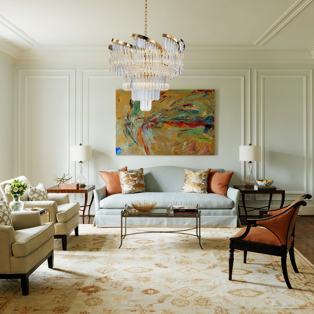 Hikky Flow Crystal Chandelier - XYlight