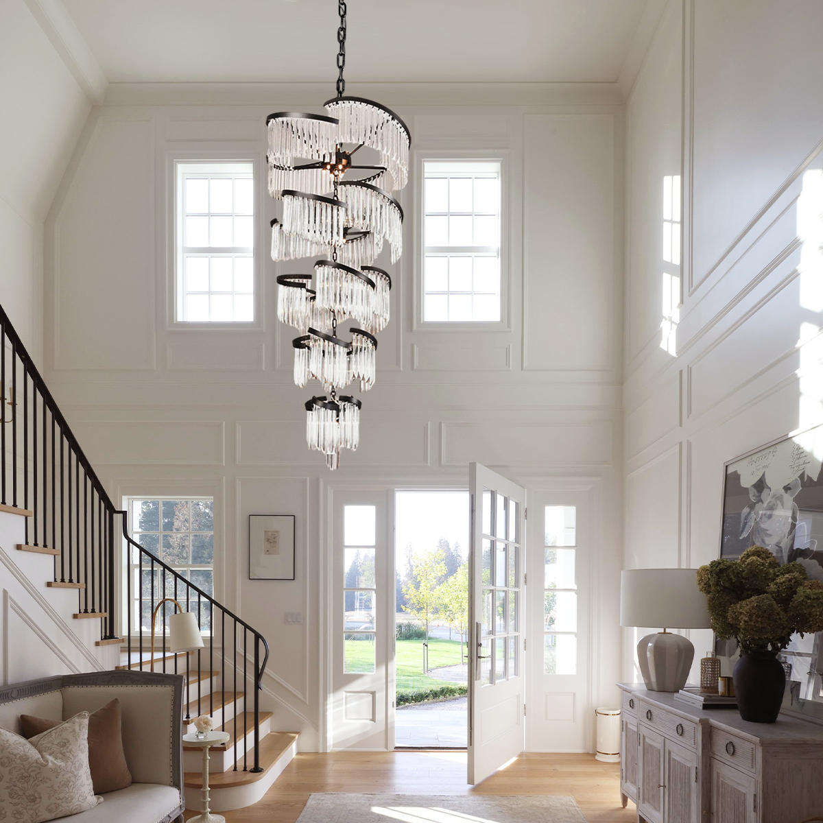 Hikky Flow Crystal Chandelier - XYlight