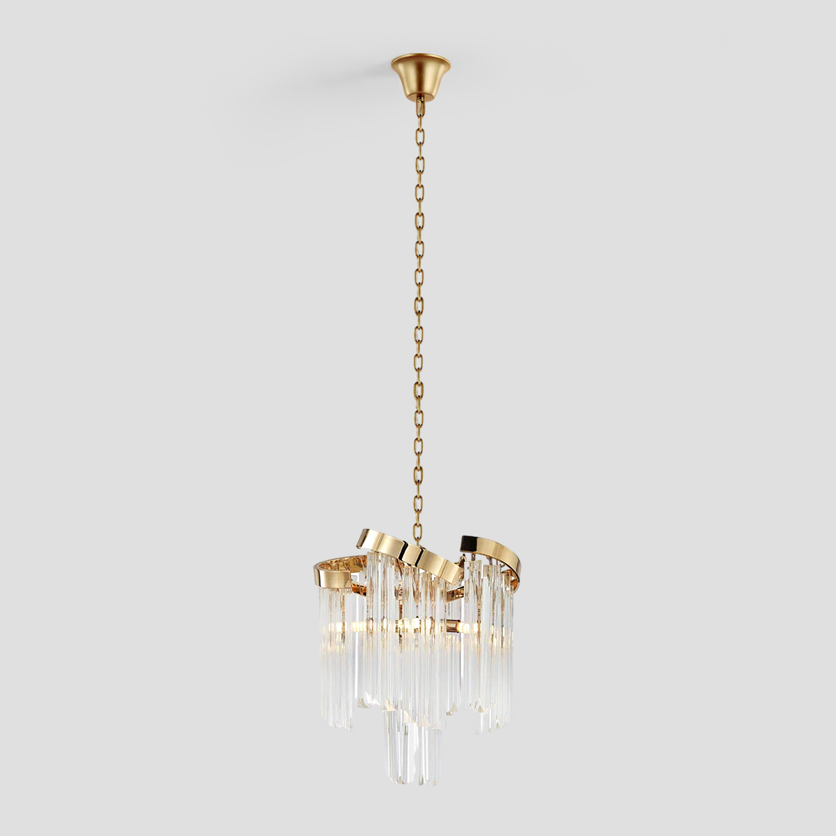 Hikky Flow Crystal Chandelier - XYlight