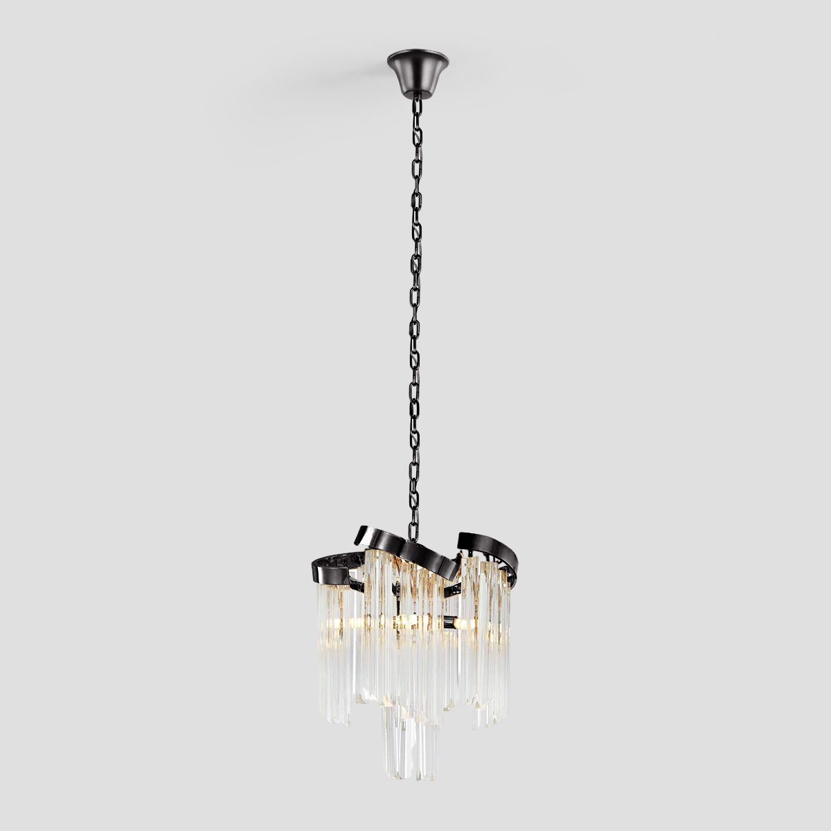 Hikky Flow Crystal Chandelier - XYlight