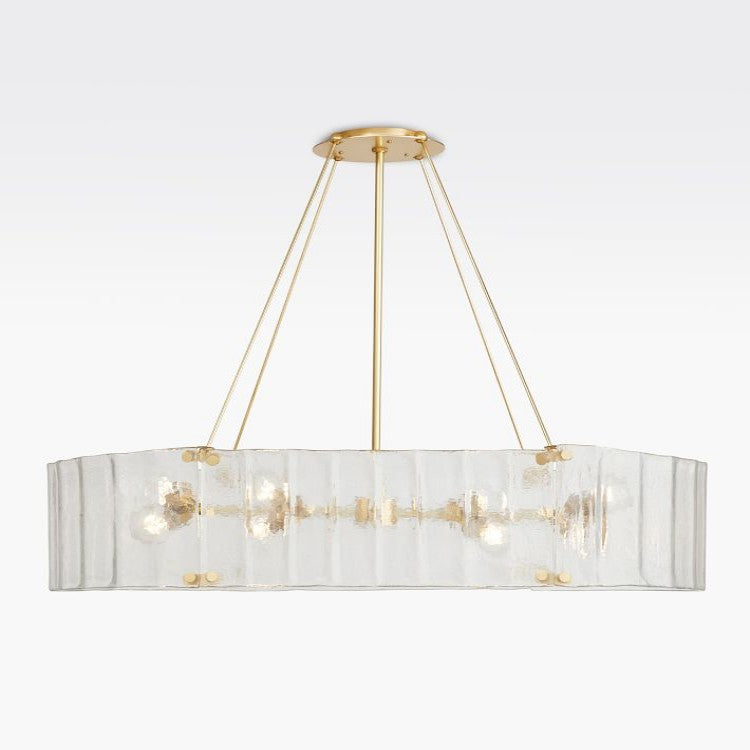 Hillam Oval Crystal Chandelier - XYlight