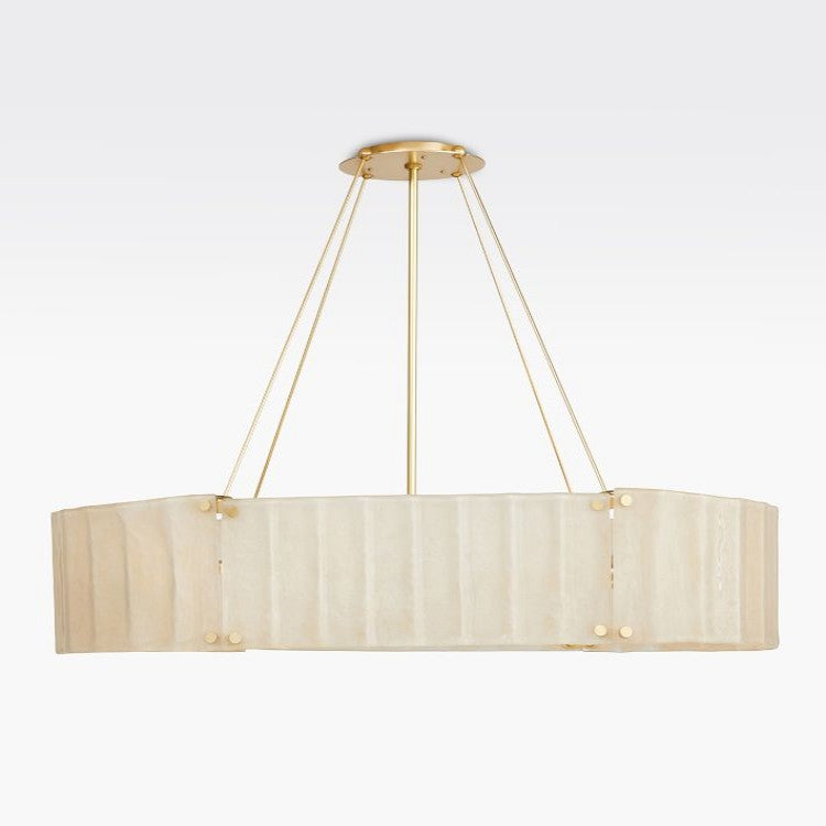 Hillam Oval Crystal Chandelier - XYlight