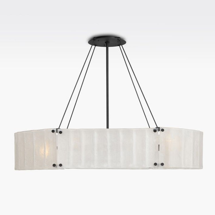 Hillam Oval Crystal Chandelier - XYlight