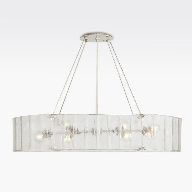 Hillam Oval Crystal Chandelier - XYlight