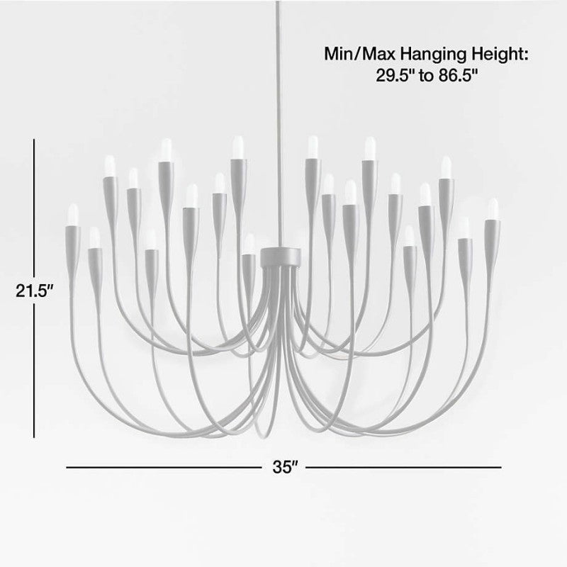 Iiona Candelabra Chandelier Light - XYlight