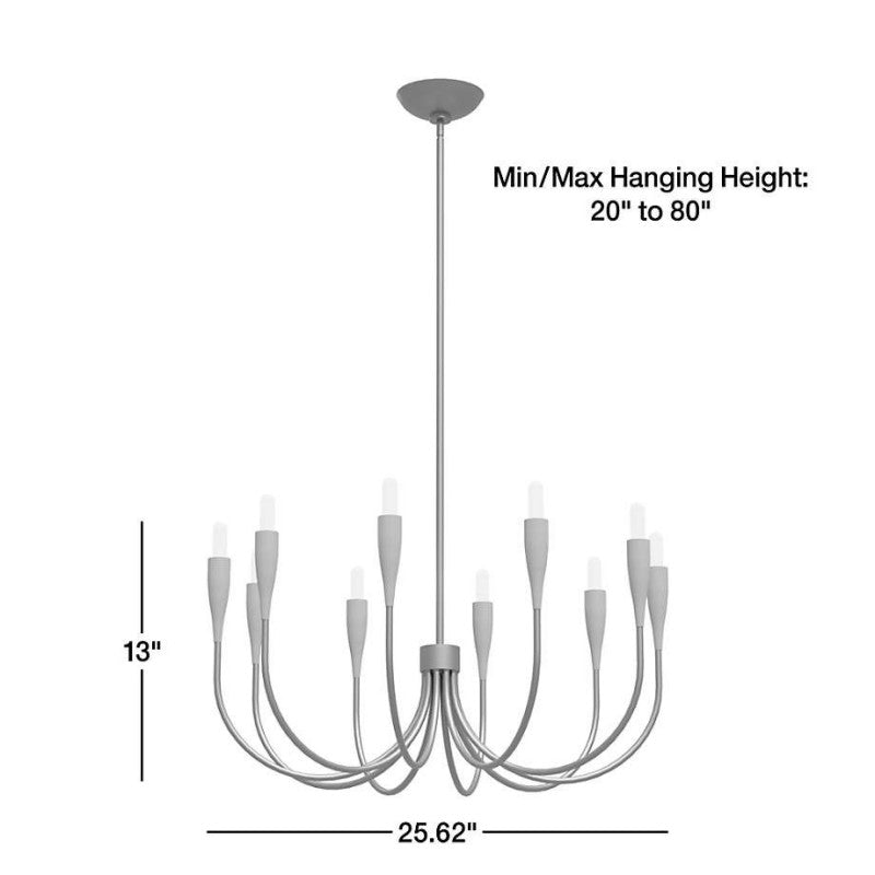 Iiona Candelabra Chandelier Light - XYlight