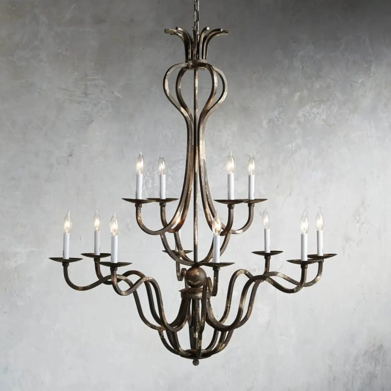 Kalie Crystal 12 Lights Chandelier
