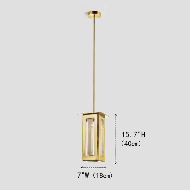 Kalo Rectangle Pendant Light